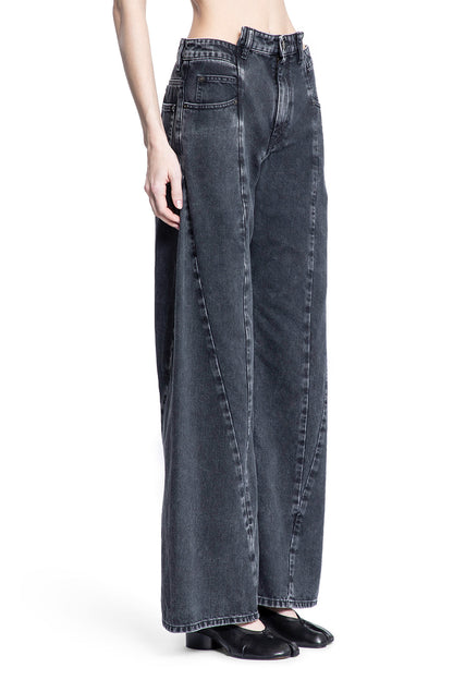 MAISON MARGIELA WOMAN BLACK JEANS