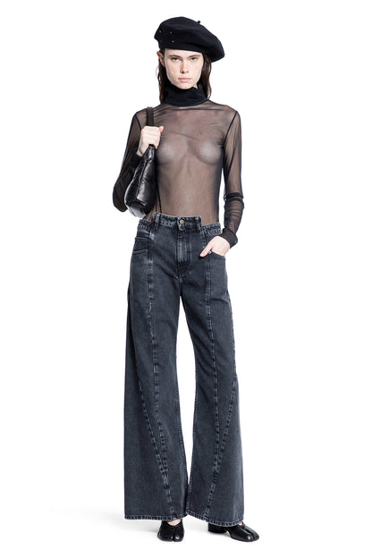 MAISON MARGIELA WOMAN BLACK JEANS