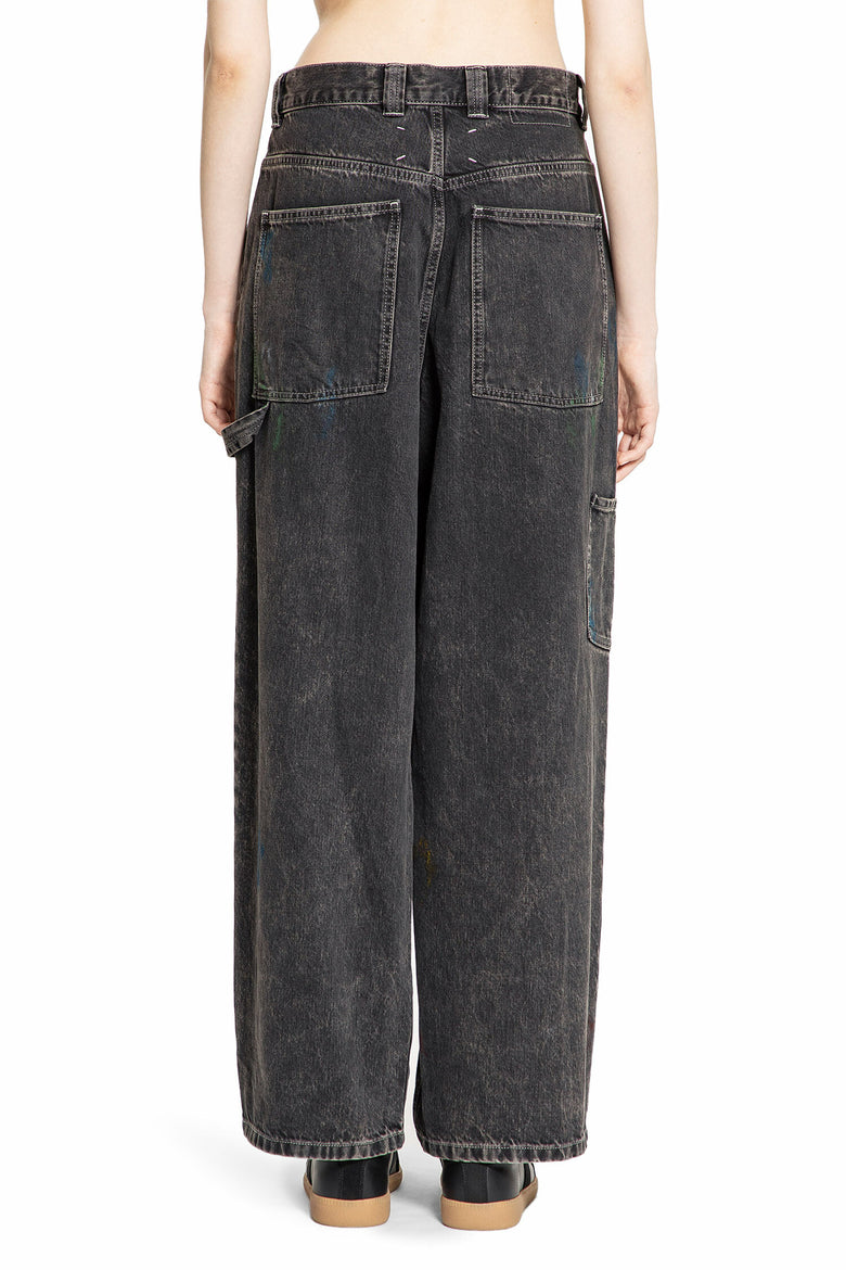 MAISON MARGIELA WOMAN BLACK JEANS