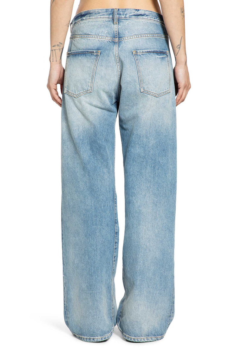 MAISON MARGIELA Low Rise Loose Fit Jeans woman