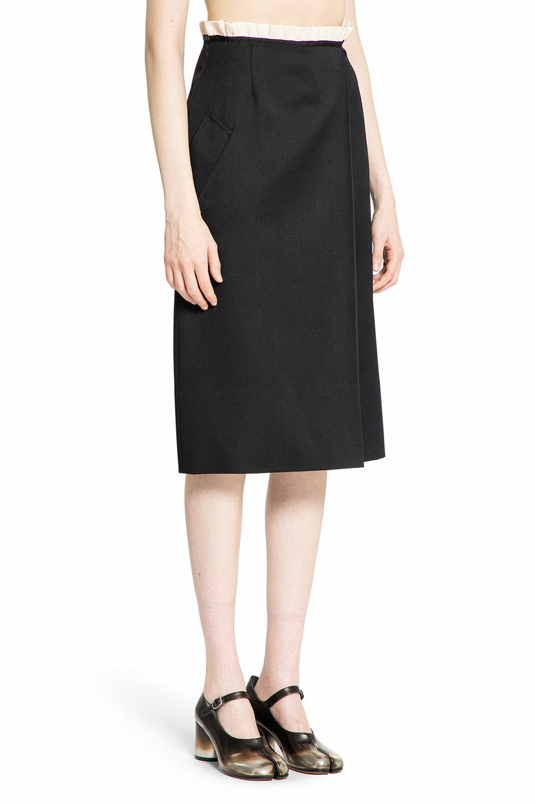 MAISON MARGIELA WOMAN BLACK&WHITE SKIRTS