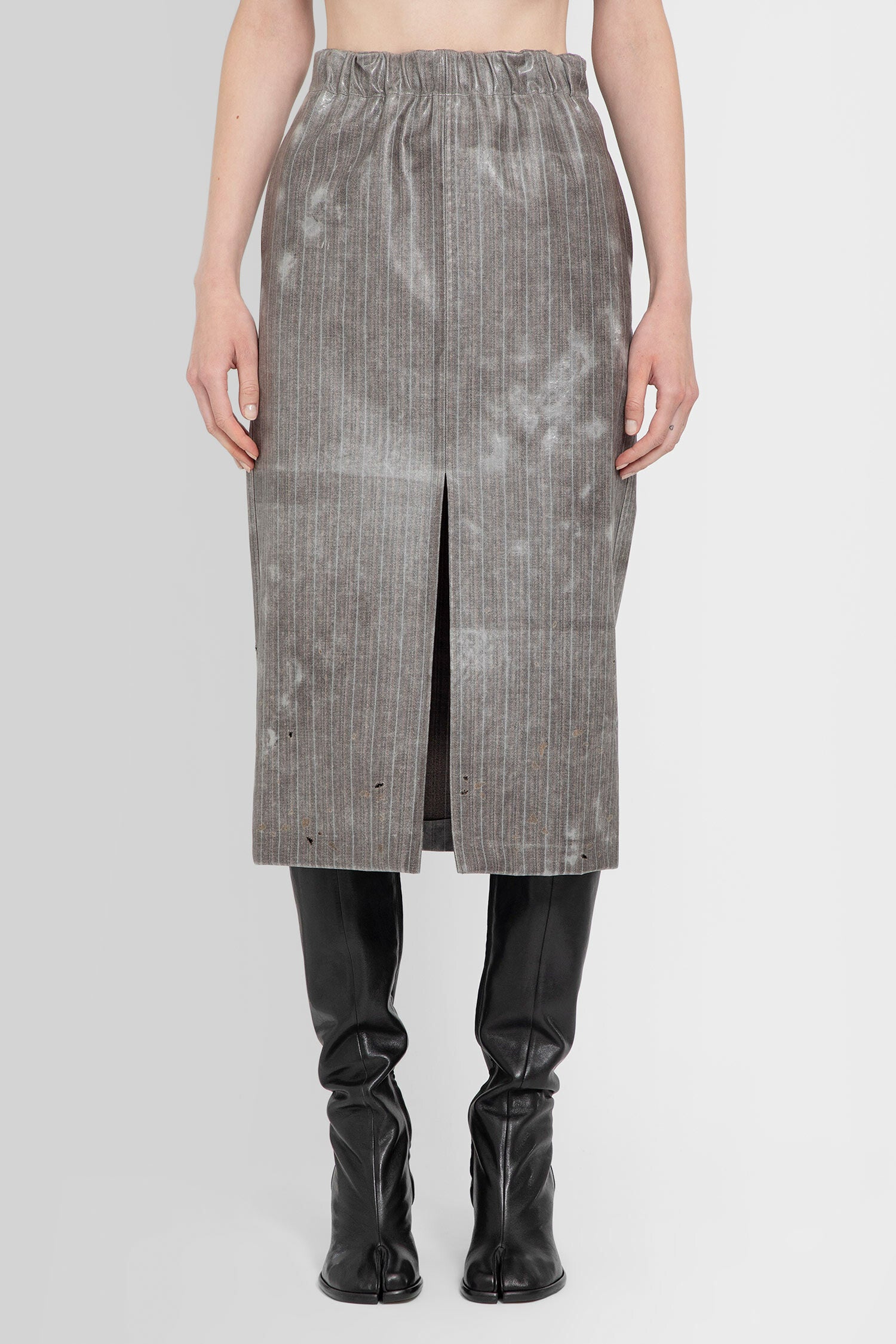 MAISON MARGIELA WOMAN GREY SKIRTS