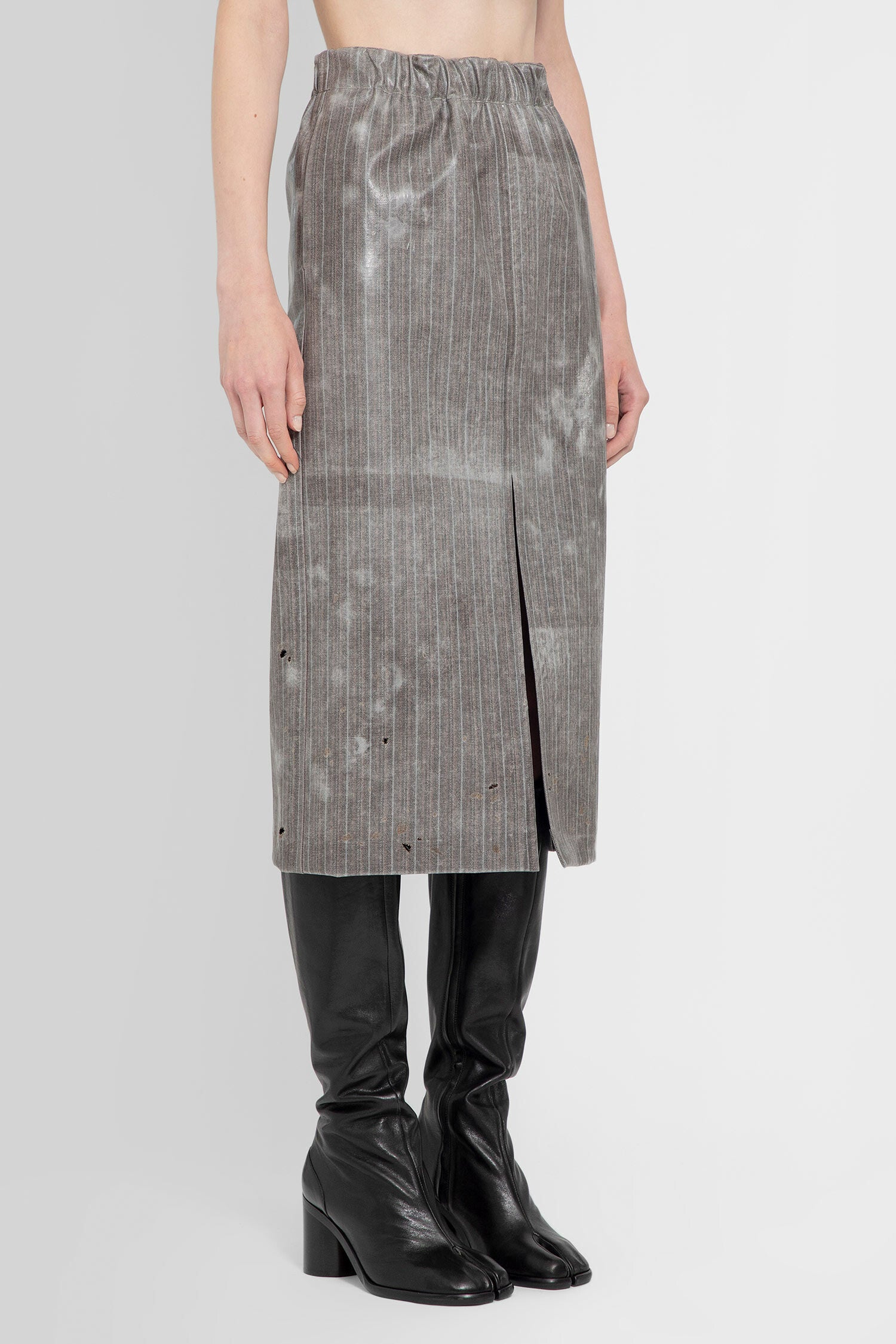 MAISON MARGIELA WOMAN GREY SKIRTS