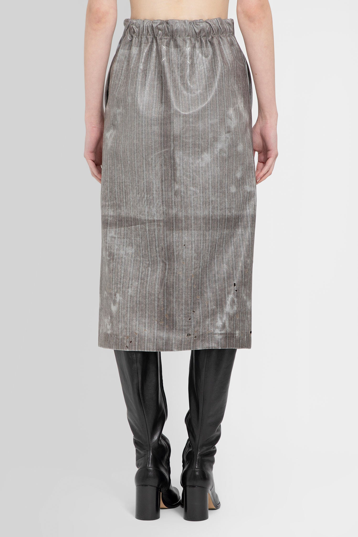 MAISON MARGIELA WOMAN GREY SKIRTS