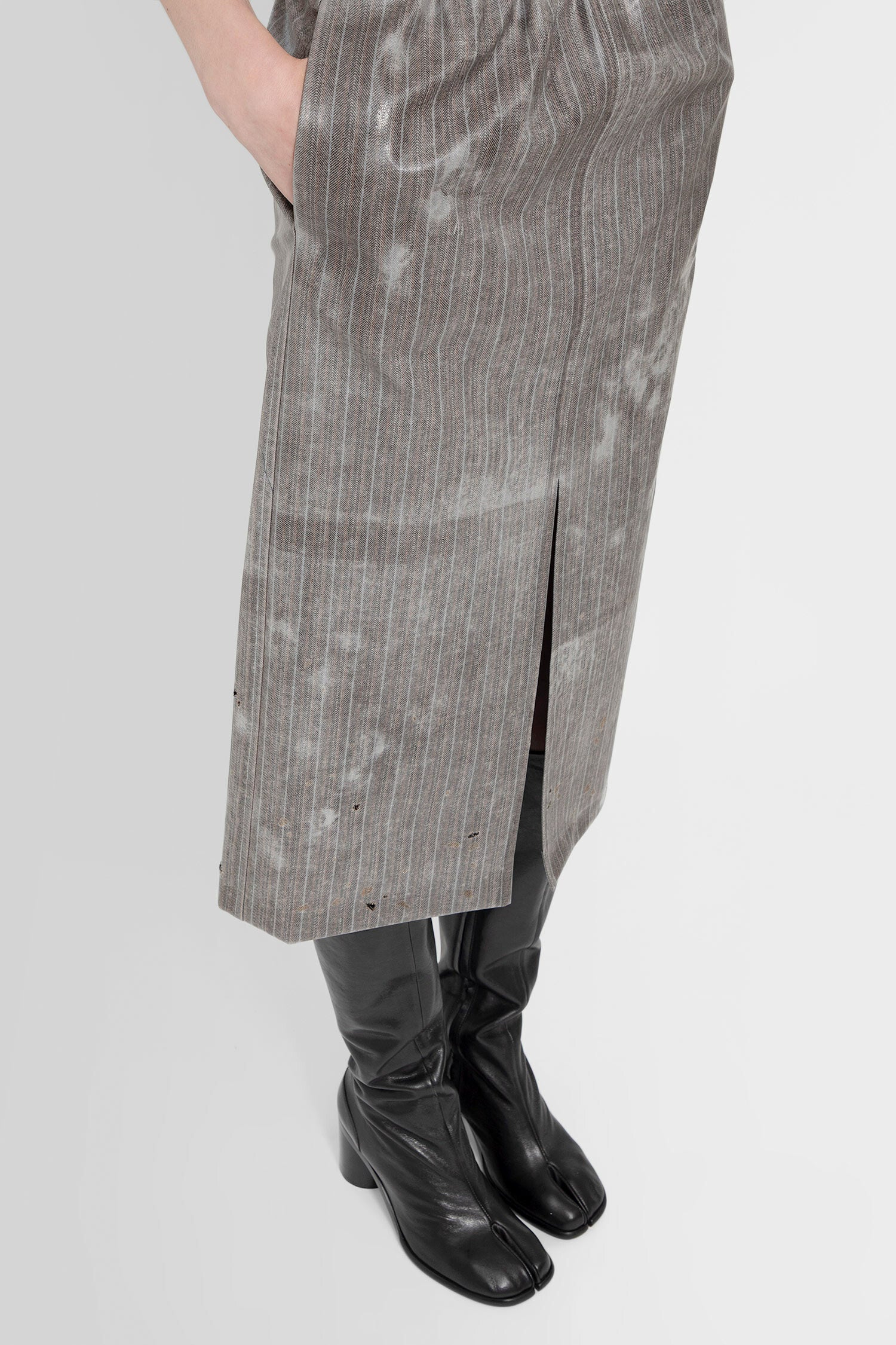 MAISON MARGIELA WOMAN GREY SKIRTS