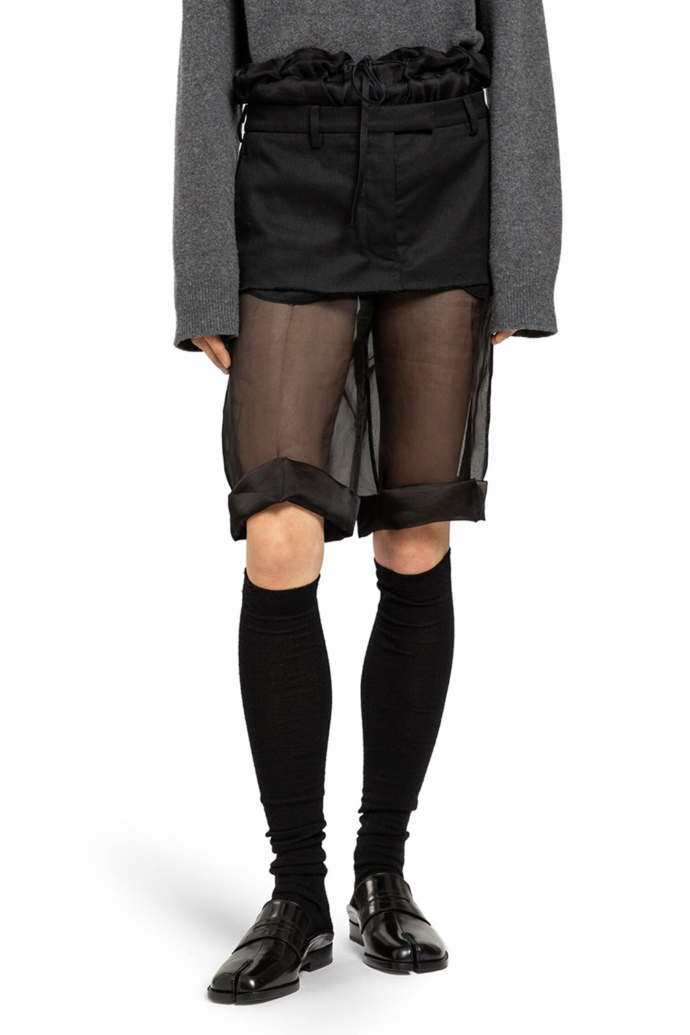 MAISON MARGIELA WOMAN BLACK SKIRTS