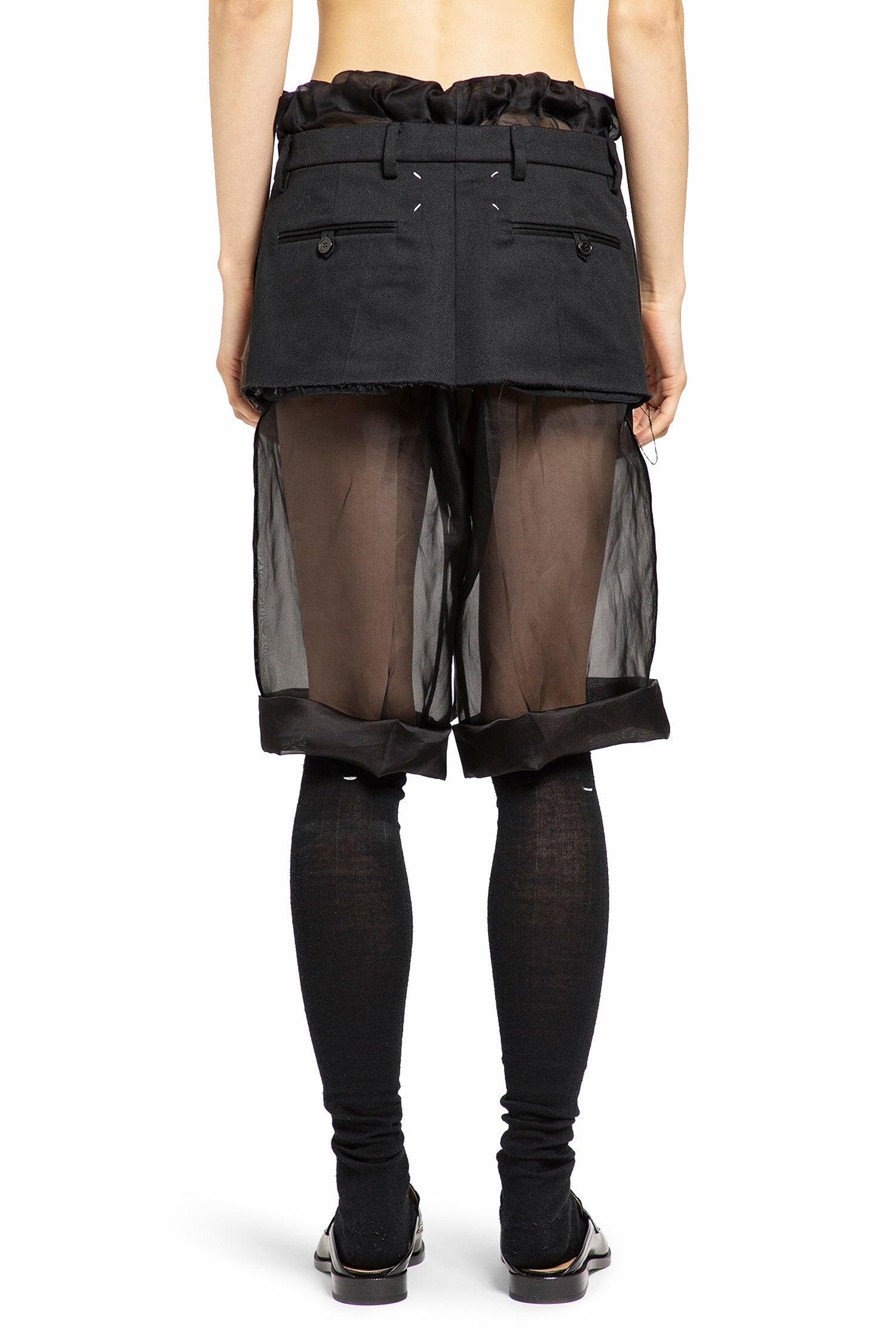 MAISON MARGIELA WOMAN BLACK SKIRTS