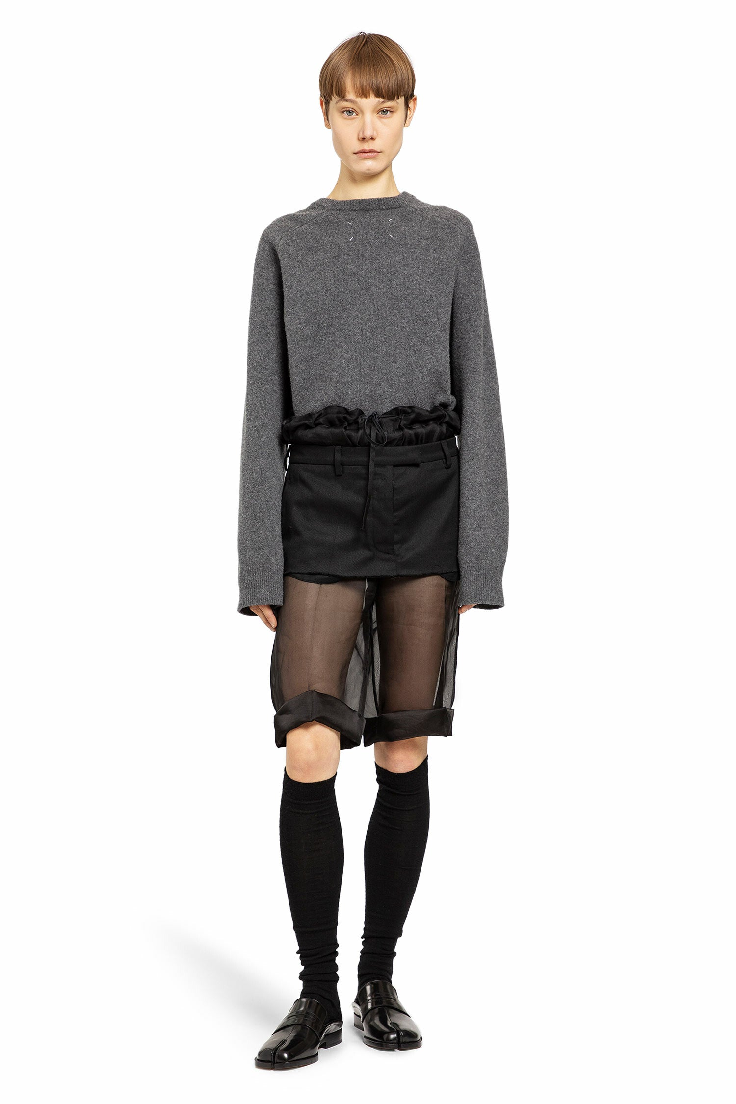 MAISON MARGIELA WOMAN BLACK SKIRTS