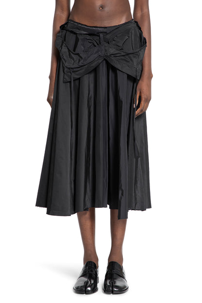 MAISON MARGIELA WOMAN BLACK SKIRTS