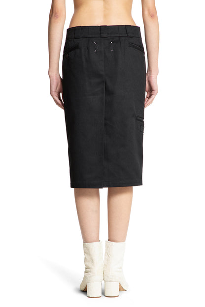 MAISON MARGIELA WOMAN BLACK SKIRTS