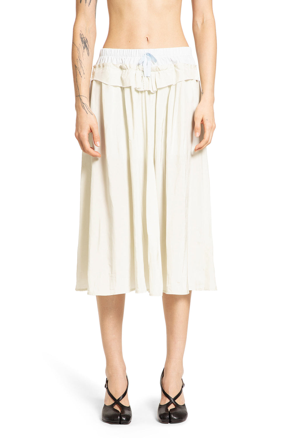 MAISON MARGIELA WOMAN OFF-WHITE SKIRTS