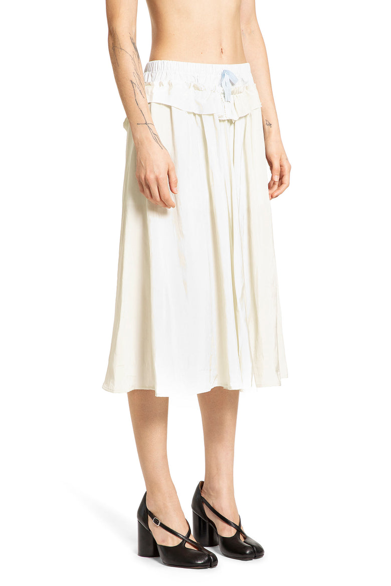 MAISON MARGIELA WOMAN OFF-WHITE SKIRTS