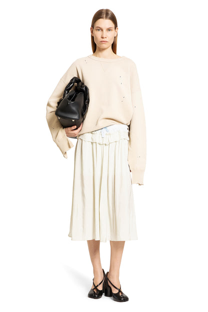 MAISON MARGIELA WOMAN OFF-WHITE SKIRTS