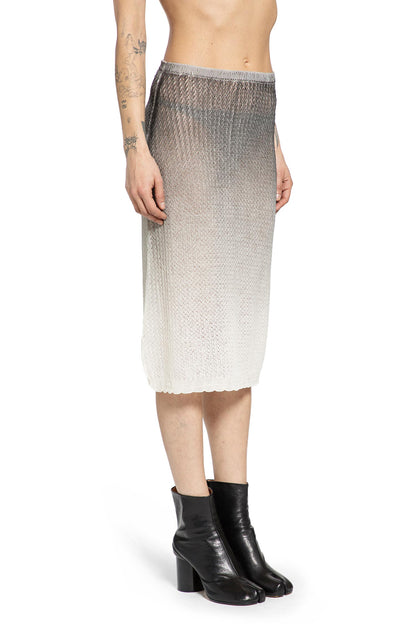 Sheer Knit Midi Skirt