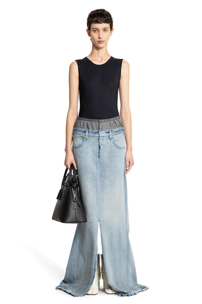 MAISON MARGIELA WOMAN BLUE SKIRTS