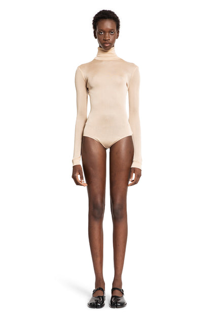 Antonioli MAISON MARGIELA WOMAN BEIGE BODYSUITS