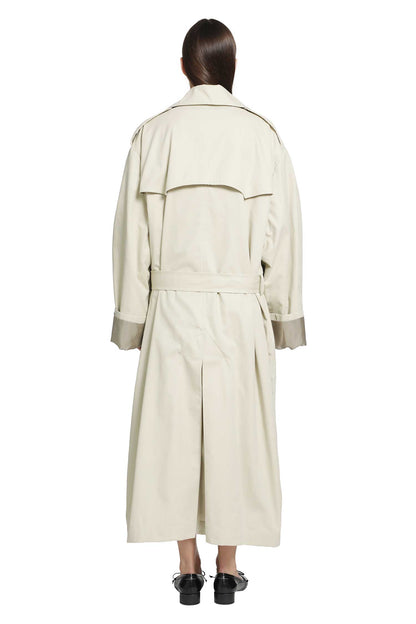 Cotton Twill Trench Coat