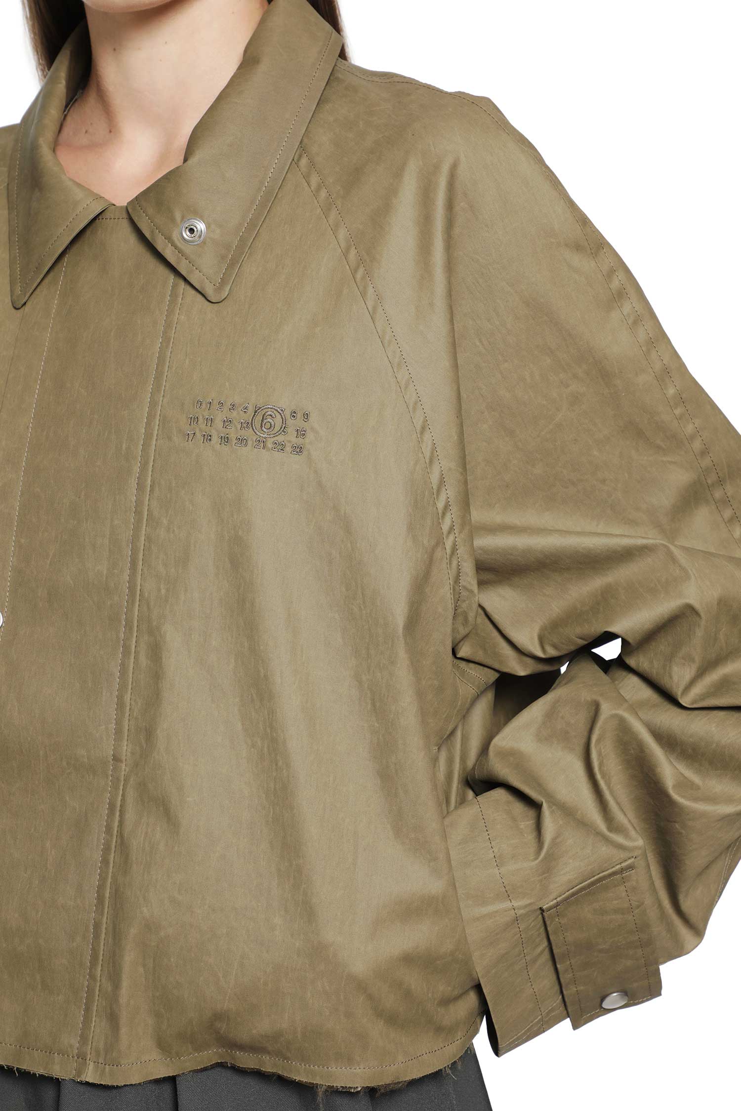 Cropped Wax Jacket