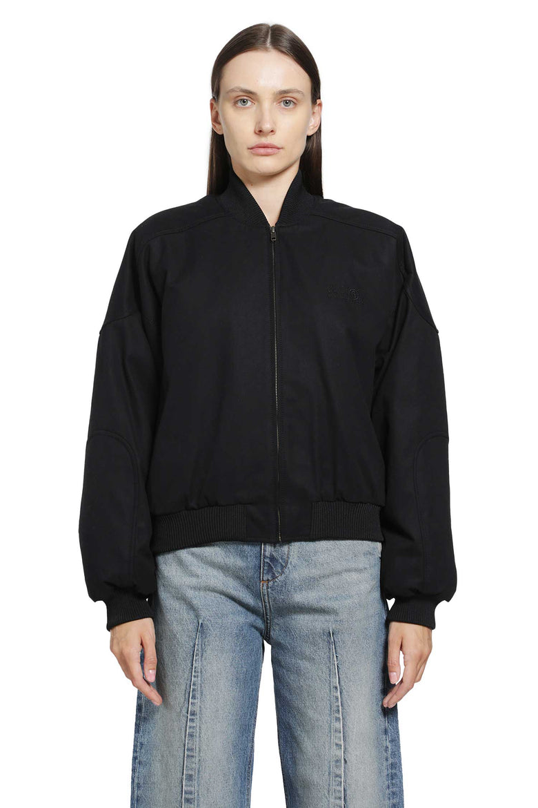 
              MM6 MAISON MARGIELA Cotton Twill Bomber woman
            