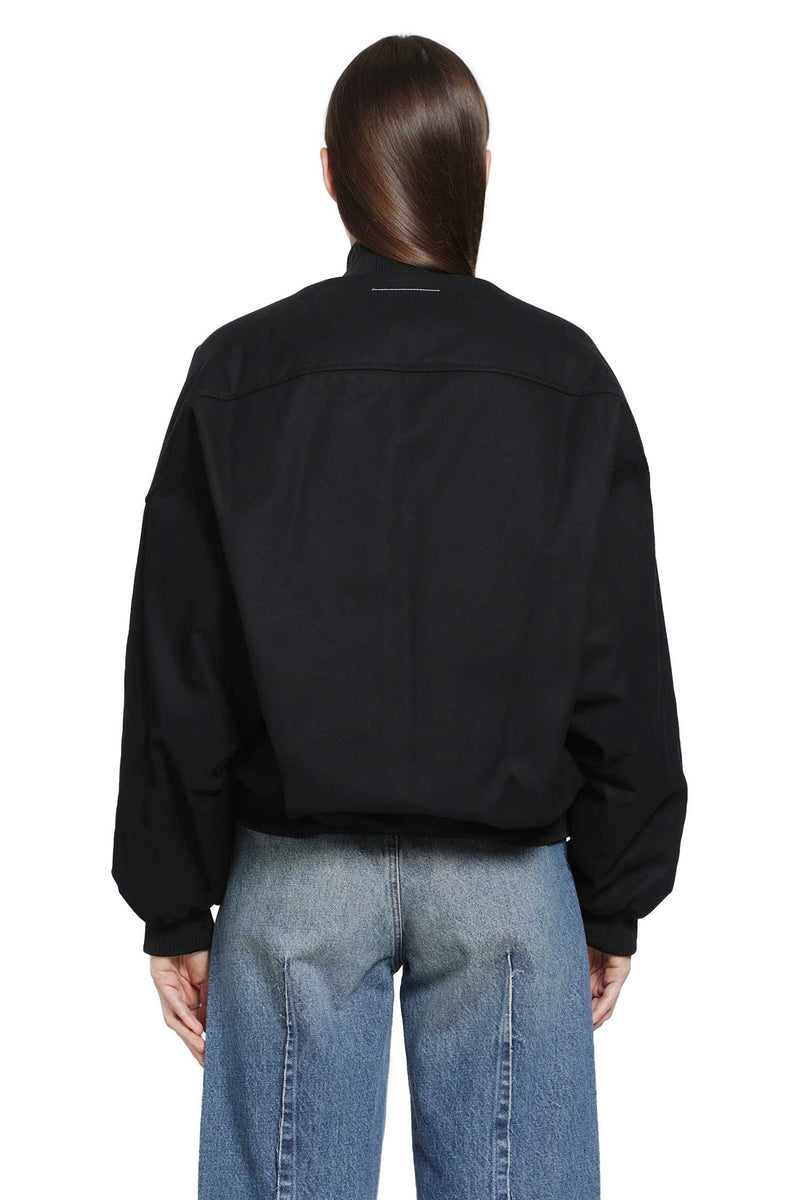 MM6 MAISON MARGIELA Cotton Twill Bomber woman