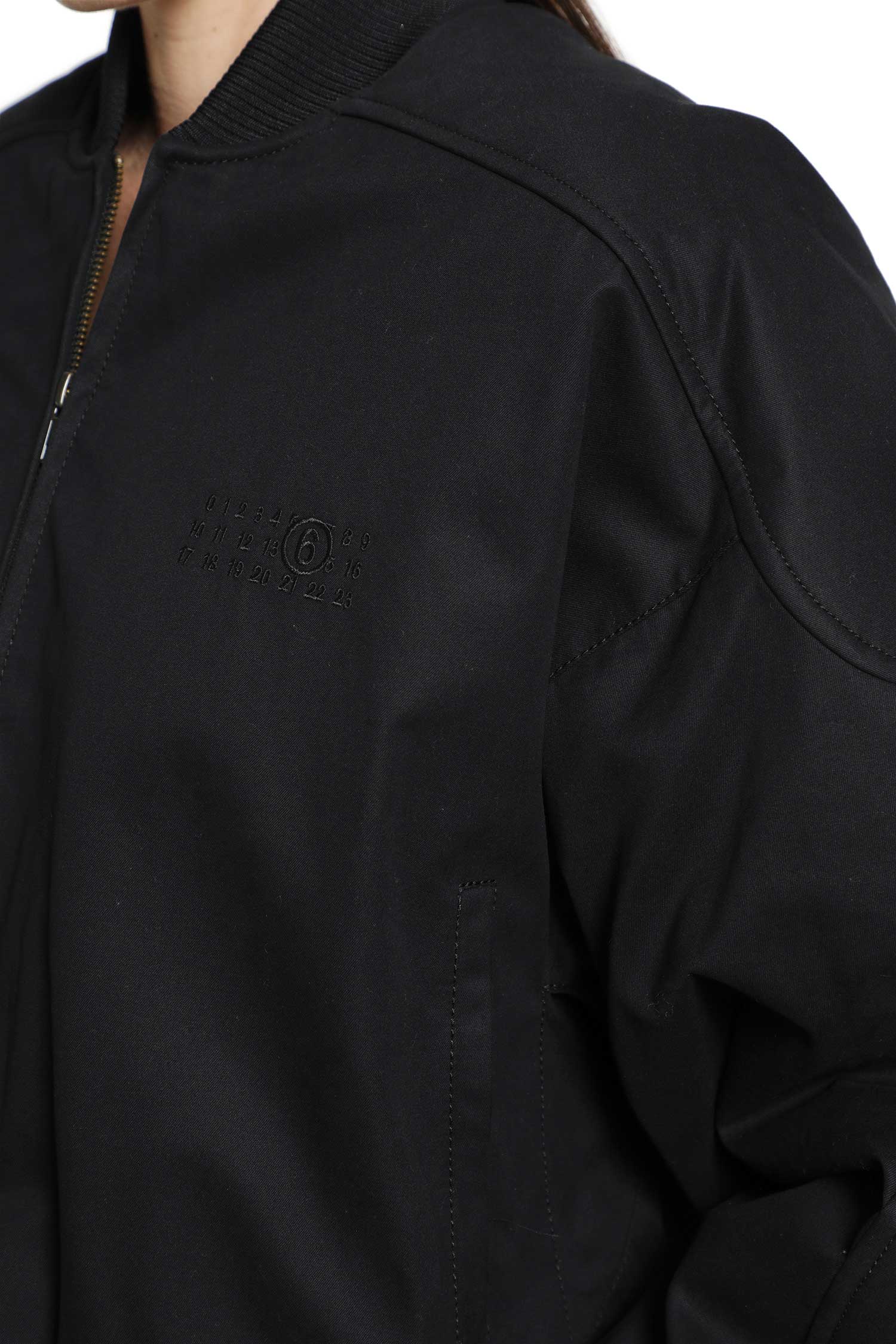 MM6 MAISON MARGIELA Cotton Twill Bomber woman