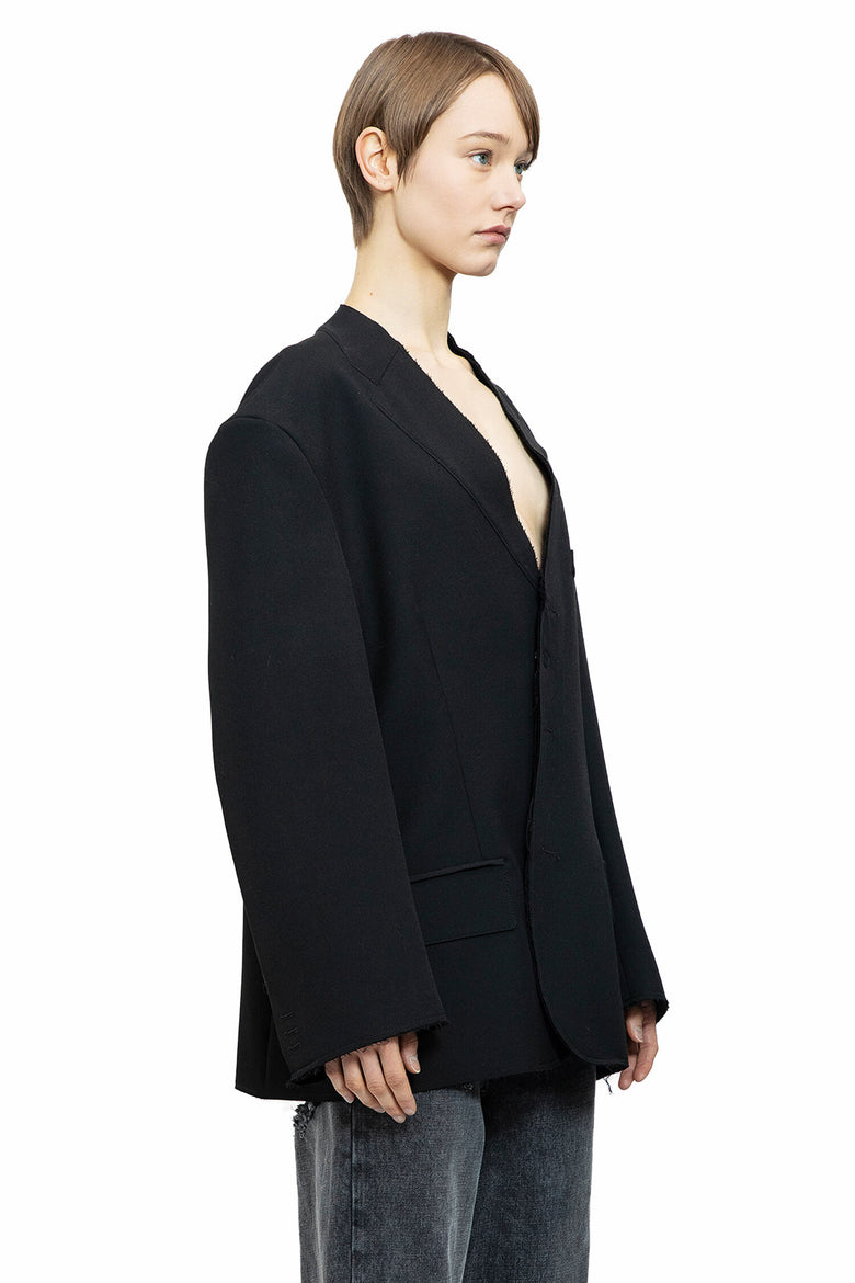 MM6 MAISON MARGIELA WOMAN BLACK BLAZERS