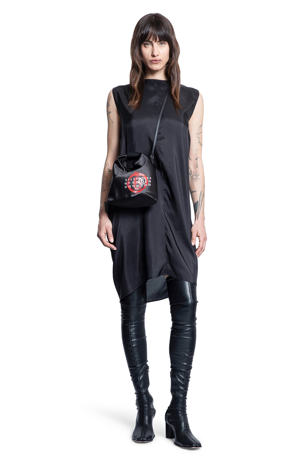 MM6 MAISON MARGIELA WOMAN BLACK DRESSES