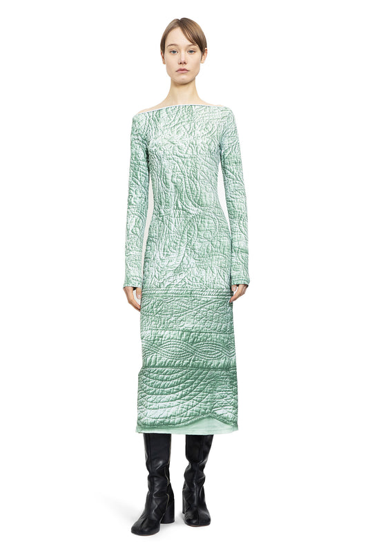 MM6 MAISON MARGIELA WOMAN GREEN DRESSES