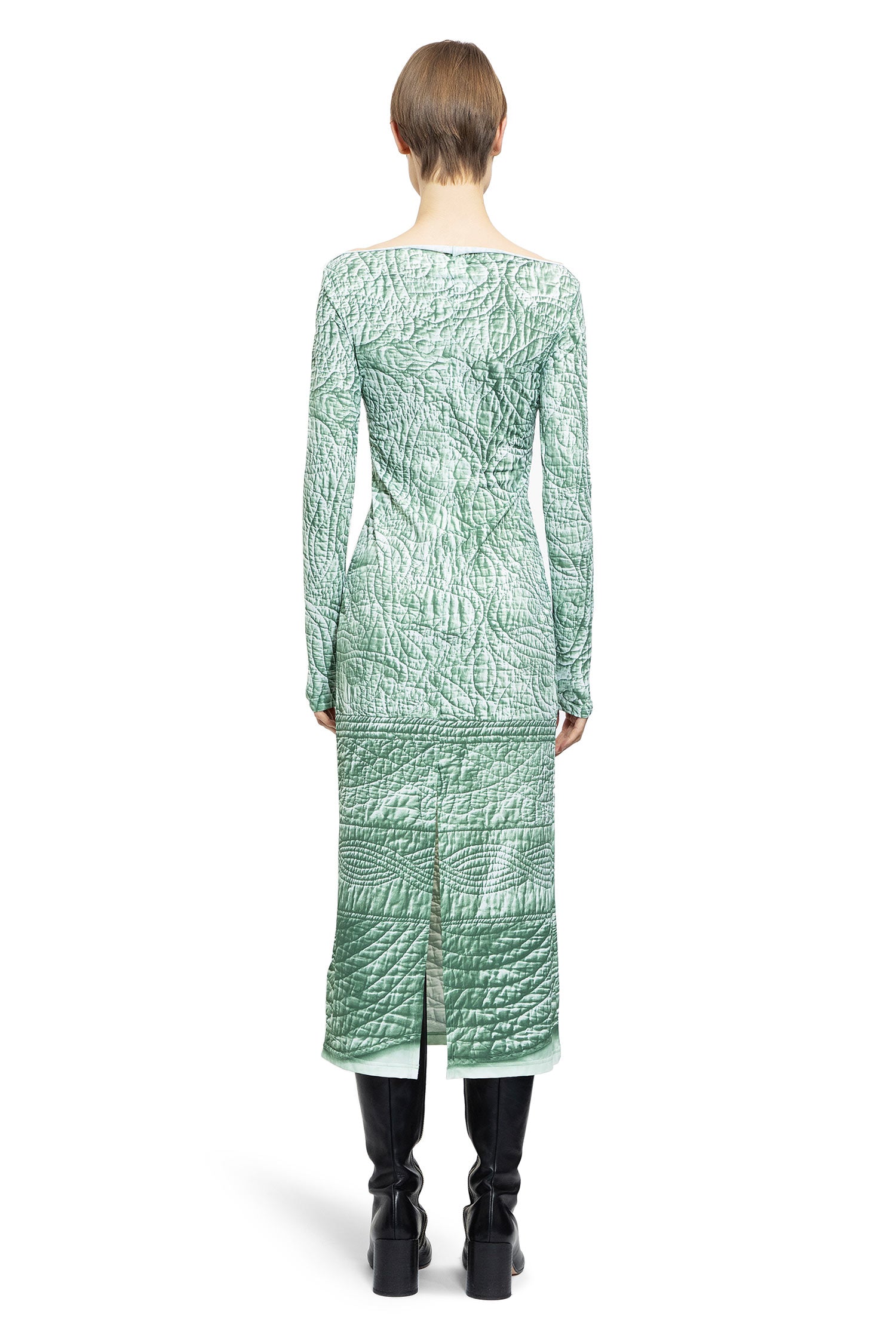 MM6 MAISON MARGIELA WOMAN GREEN DRESSES