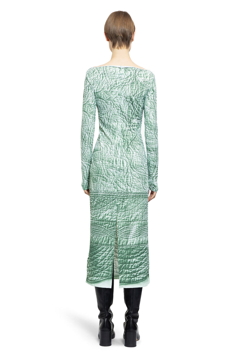 MM6 MAISON MARGIELA WOMAN GREEN DRESSES