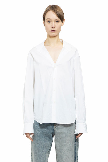 Antonioli MM6 MAISON MARGIELA WOMAN WHITE SHIRTS