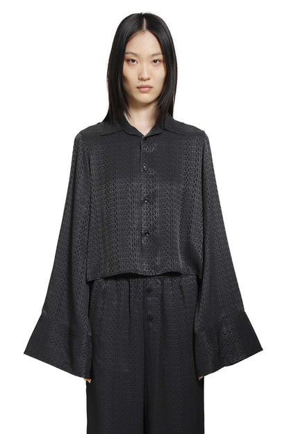 Viscose Blend Jacquard Shirt