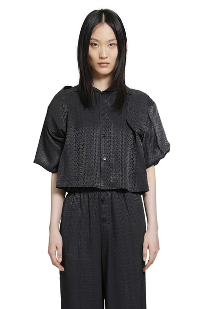 Viscose Blend Jacquard Shirt