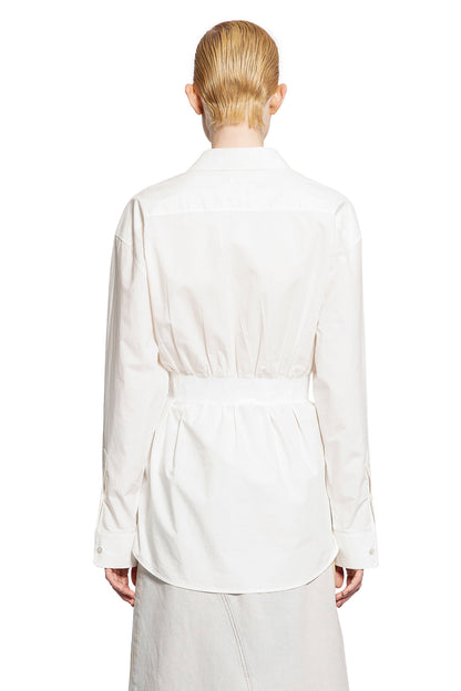 MM6 MAISON MARGIELA WOMAN OFF-WHITE SHIRTS