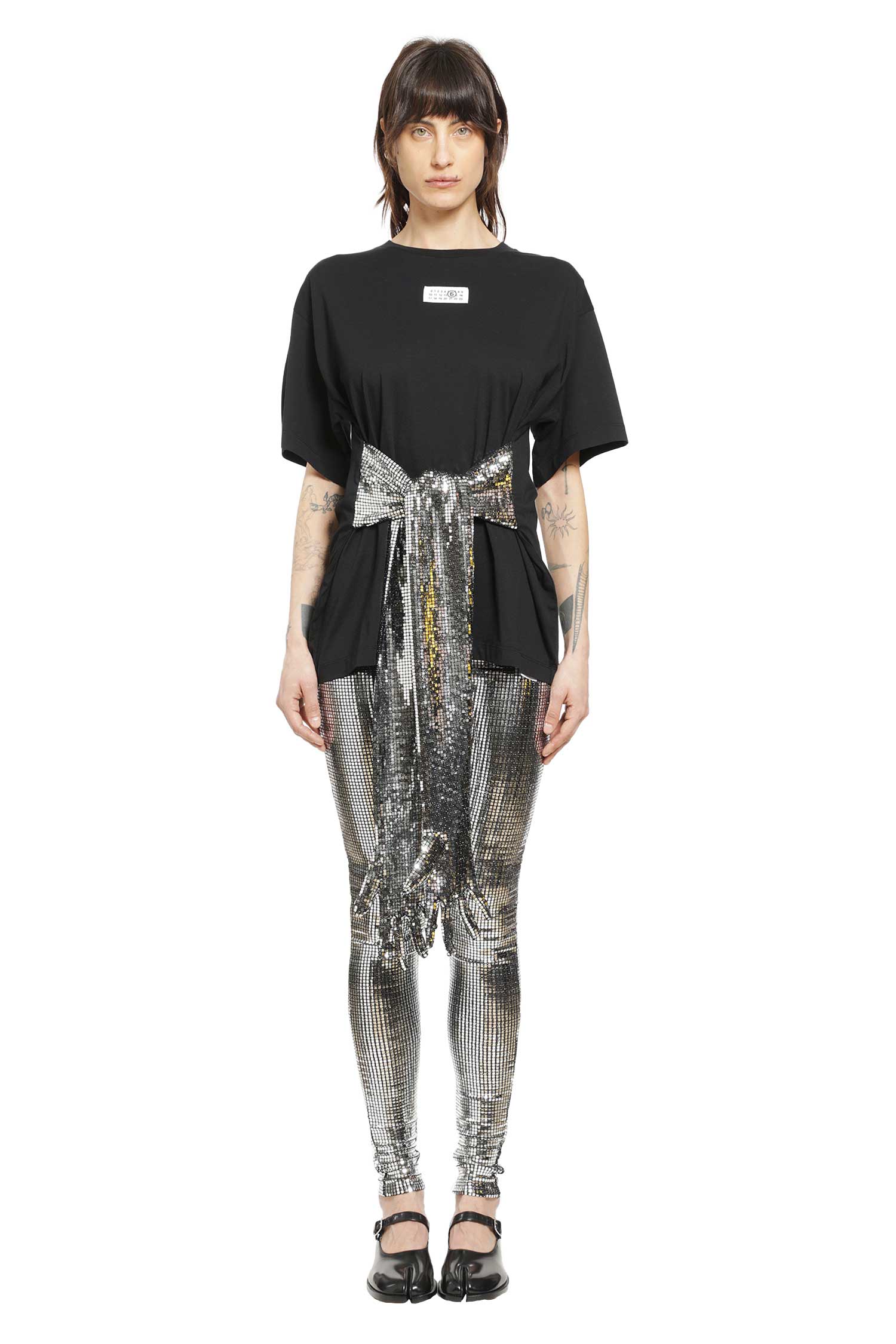 Sequin Belt T-Shirt