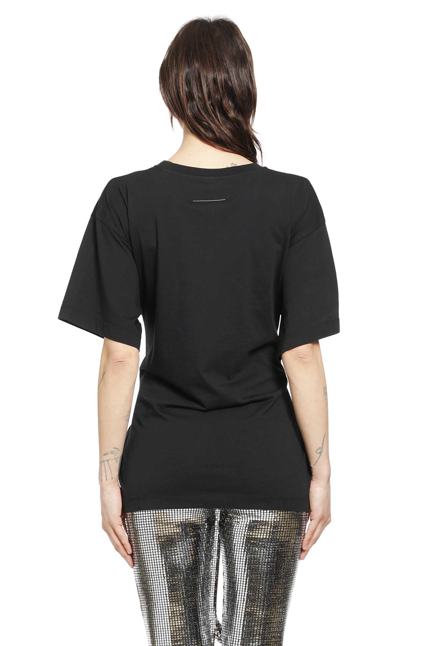 MM6 MAISON MARGIELA Sequin Belt T-Shirt woman