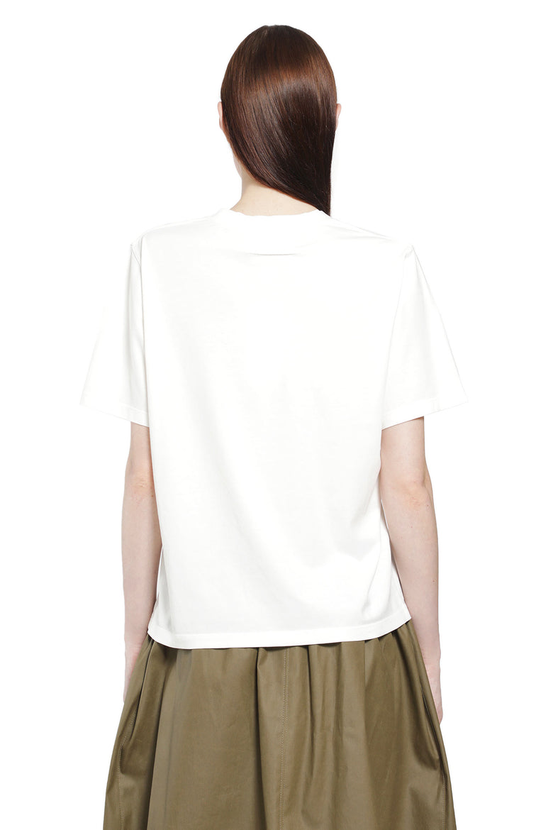 MM6 MAISON MARGIELA Overdyed Handwritten Logo T-Shirt woman