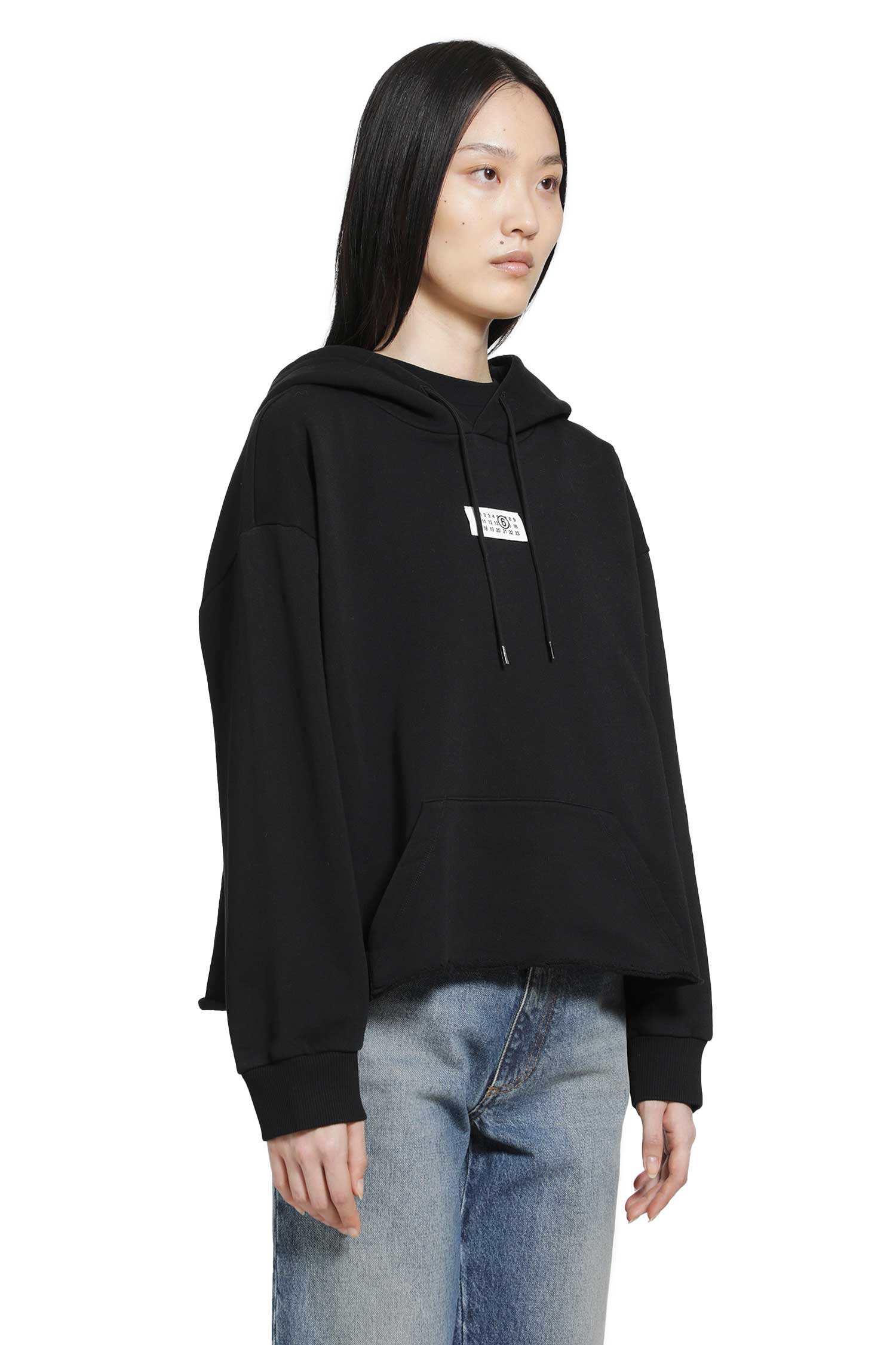 MM6 MAISON MARGIELA Signature Numeric Hoodie woman