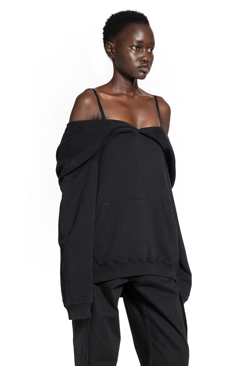 Off-The-Shoulder Hoodie