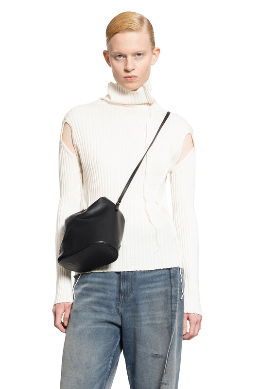 MM6 MAISON MARGIELA WOMAN OFF-WHITE KNITWEAR