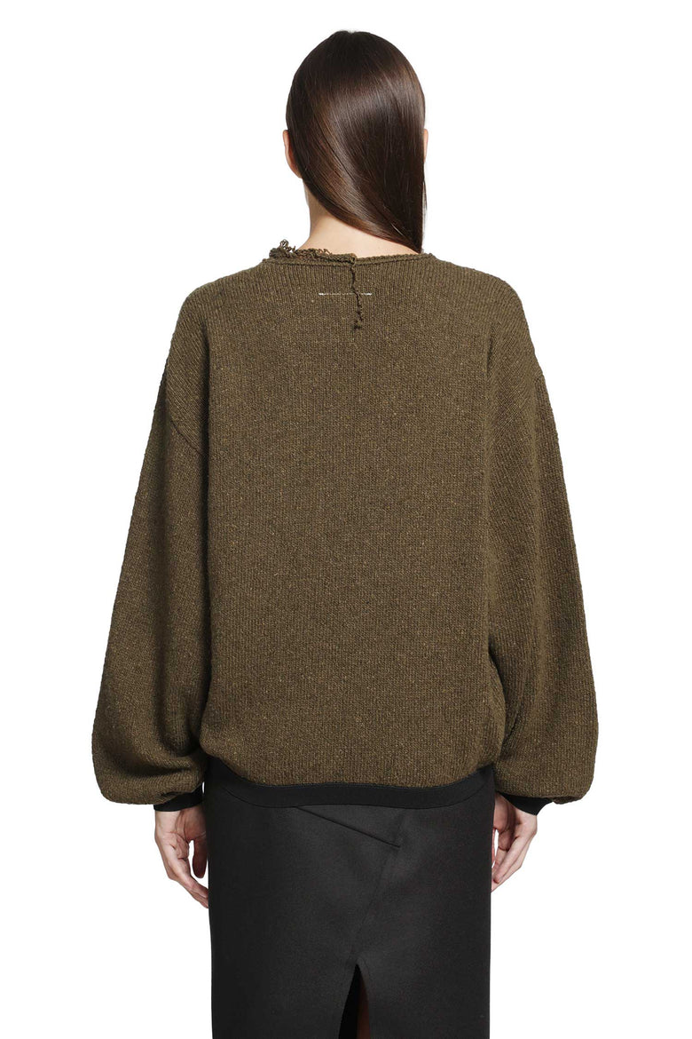
              MM6 MAISON MARGIELA Wool Viscose Mannequin Sweater woman
            