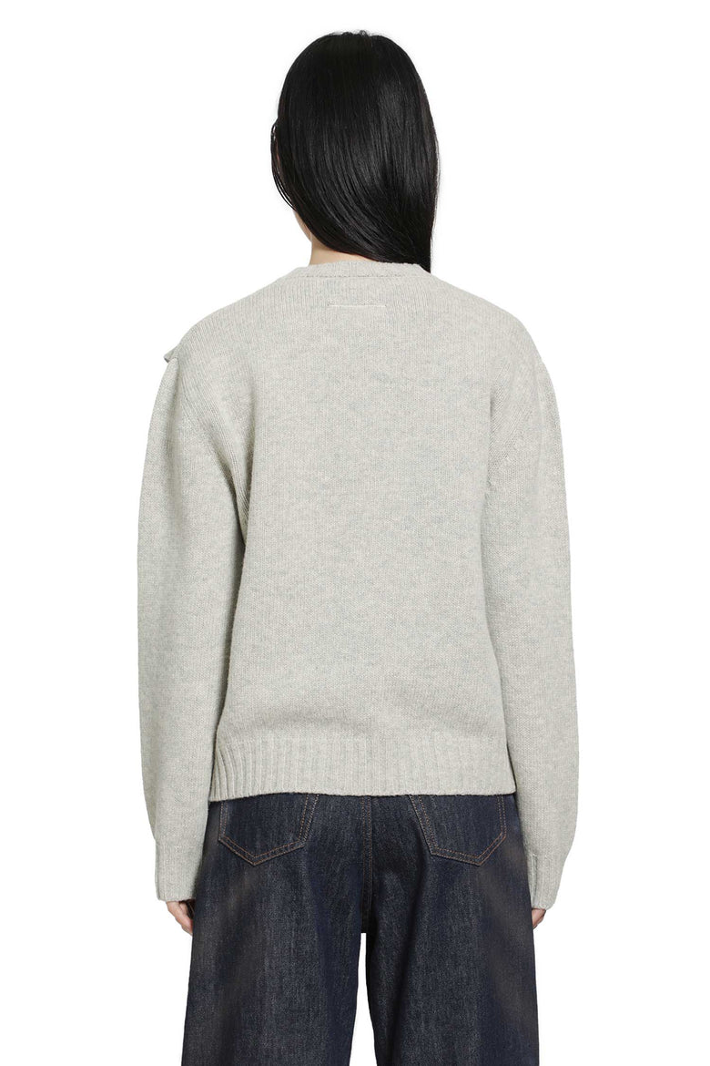 
              MM6 MAISON MARGIELA Handwritten Knit Jumper woman
            
