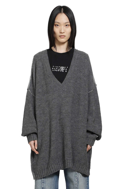 Wool Alpaca V-Neck Sweater