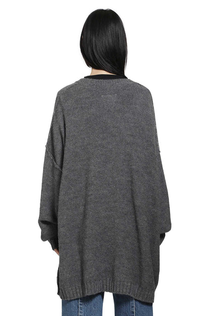 Wool Alpaca V-Neck Sweater