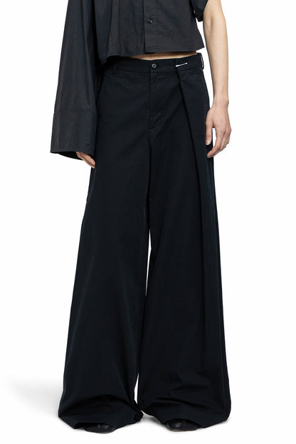 Antonioli MM6 MAISON MARGIELA WOMAN BLACK TROUSERS