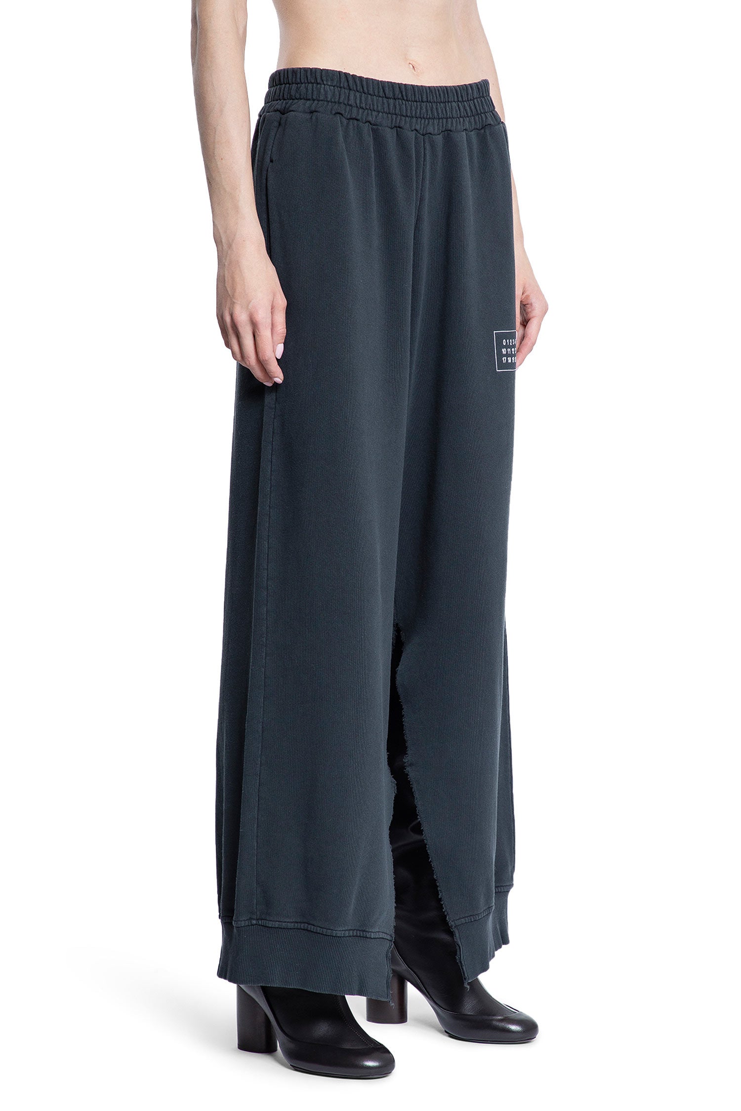 MM6 MAISON MARGIELA WOMAN BLUE TROUSERS