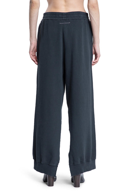 MM6 MAISON MARGIELA WOMAN BLUE TROUSERS