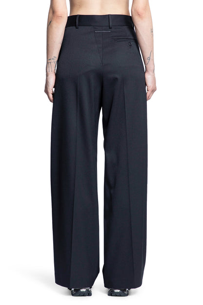 MM6 MAISON MARGIELA WOMAN BLACK TROUSERS