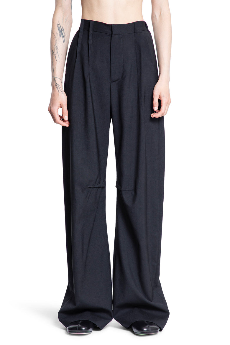 MM6 MAISON MARGIELA WOMAN BLACK TROUSERS