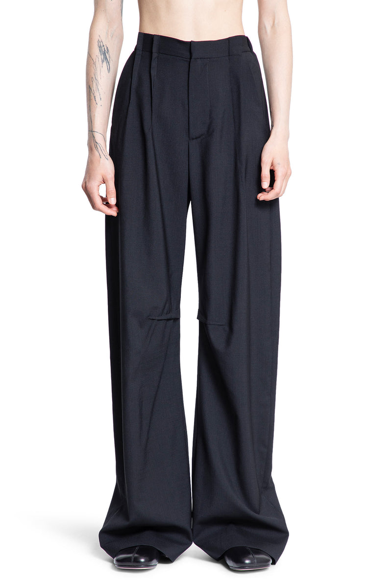 MM6 MAISON MARGIELA MM6 MAISON MARGIELA WOMAN BLACK TROUSERS woman